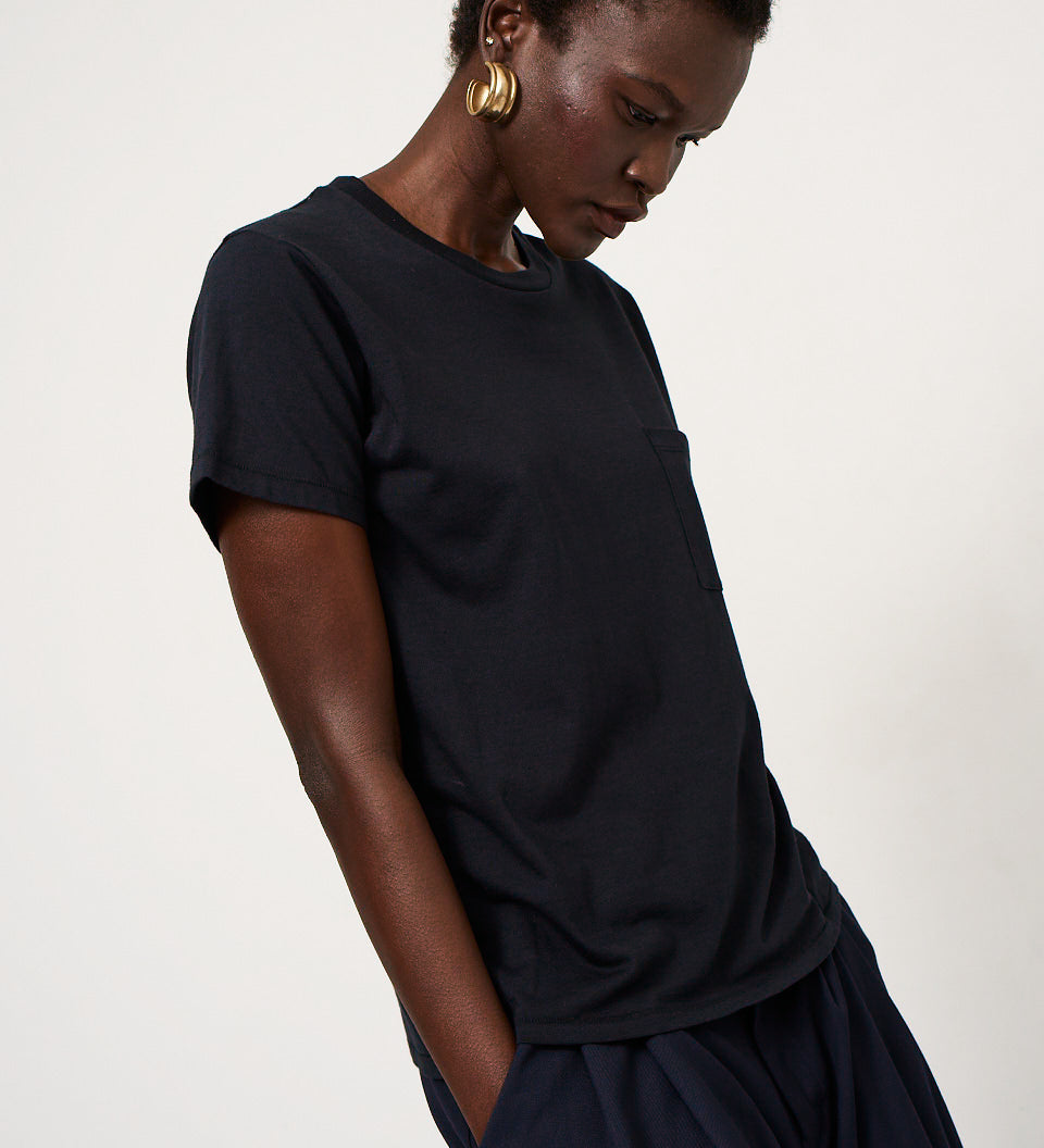 Jamie Haller - The Pocket Tee in Black