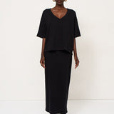 Jamie Haller - The Column Skirt in Black