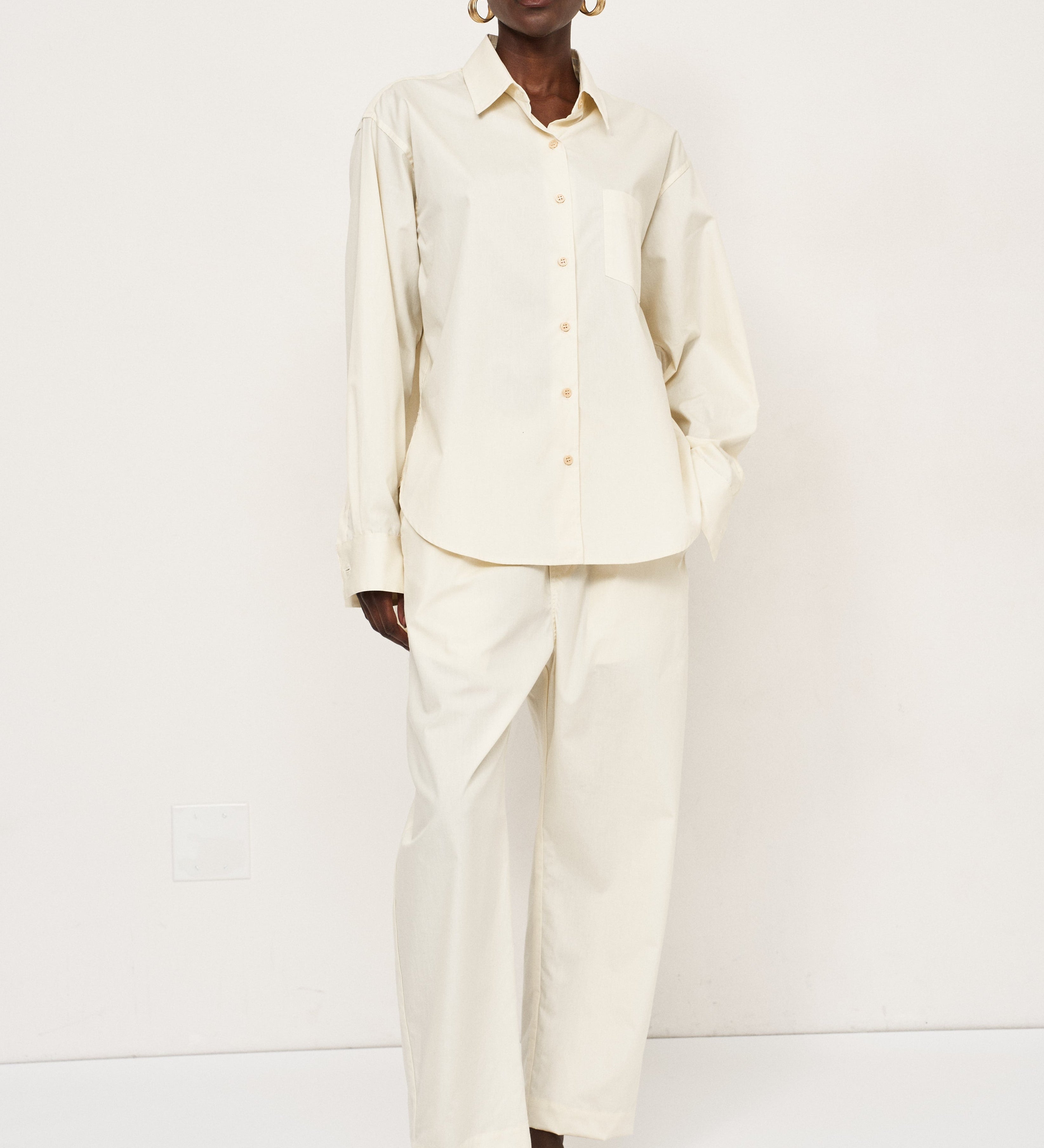 Jamie Haller - The Boxer Pant in Ecru