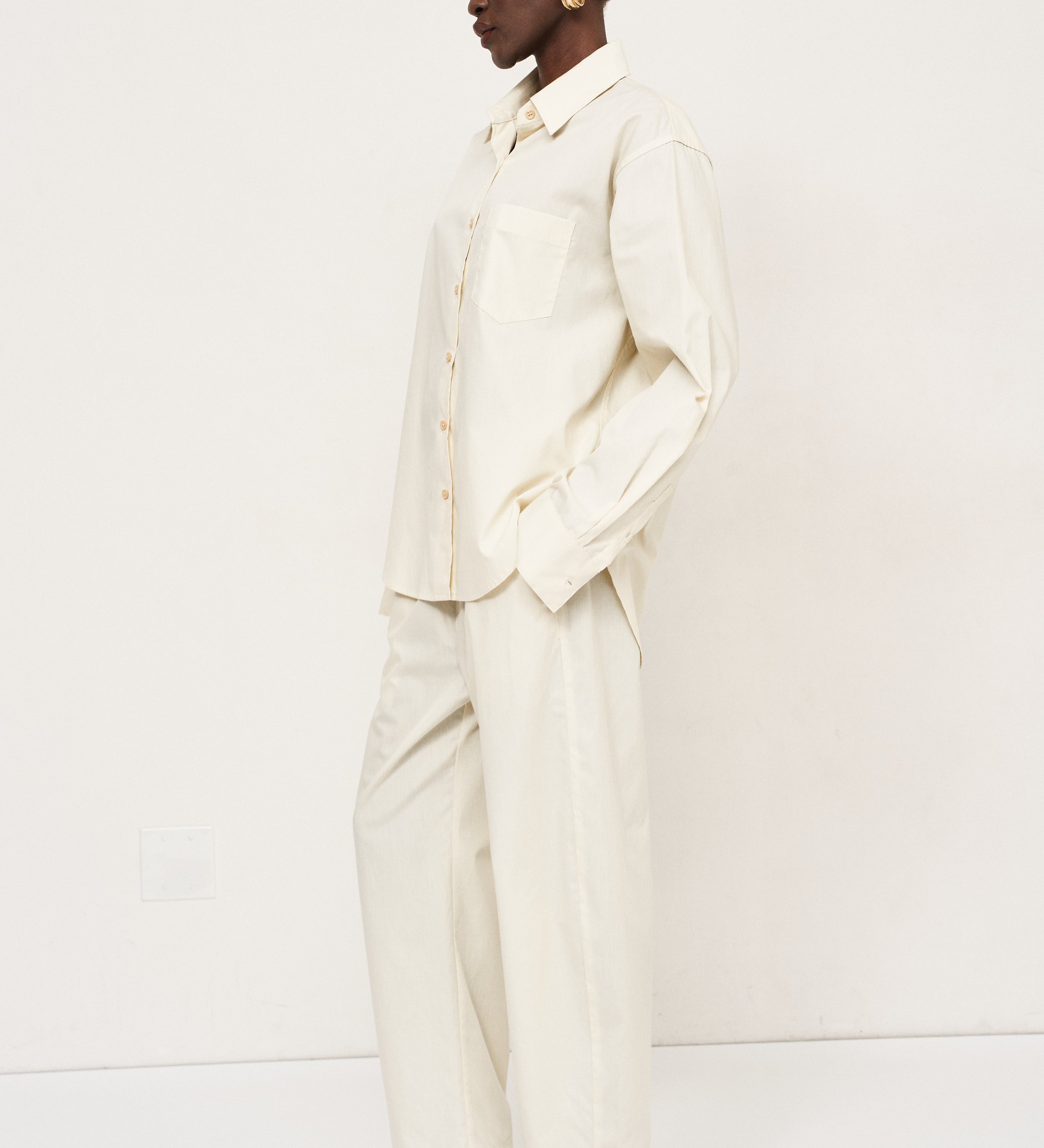 Jamie Haller - The Boxer Pant in Ecru