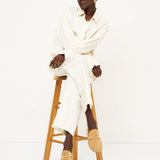 Jamie Haller - The Boxer Pant in Ecru