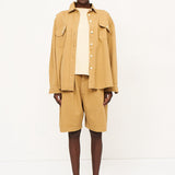 Jamie Haller - The Pleat Short in Tan