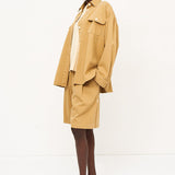 Jamie Haller - The Pleat Short in Tan