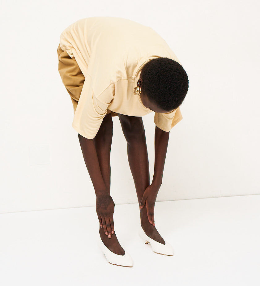 Jamie Haller - The Draped Tee in Butter