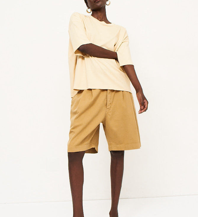 Jamie Haller - The Pleat Short in Tan