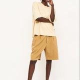Jamie Haller - The Pleat Short in Tan