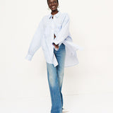 Jamie Haller - The Artist Shirt in Baby Blue Stripe