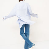 Jamie Haller - The Artist Shirt in Baby Blue Stripe