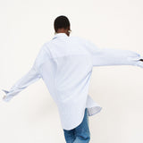 Jamie Haller - The Artist Shirt in Baby Blue Stripe