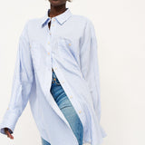 Jamie Haller - The Artist Shirt in Baby Blue Stripe