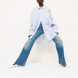 Jamie Haller - The Artist Shirt in Baby Blue Stripe