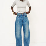 Jamie Haller - The Fan Jean in Borrego Indigo