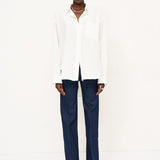 Jamie Haller - The Crease Jean in Raw Rinse