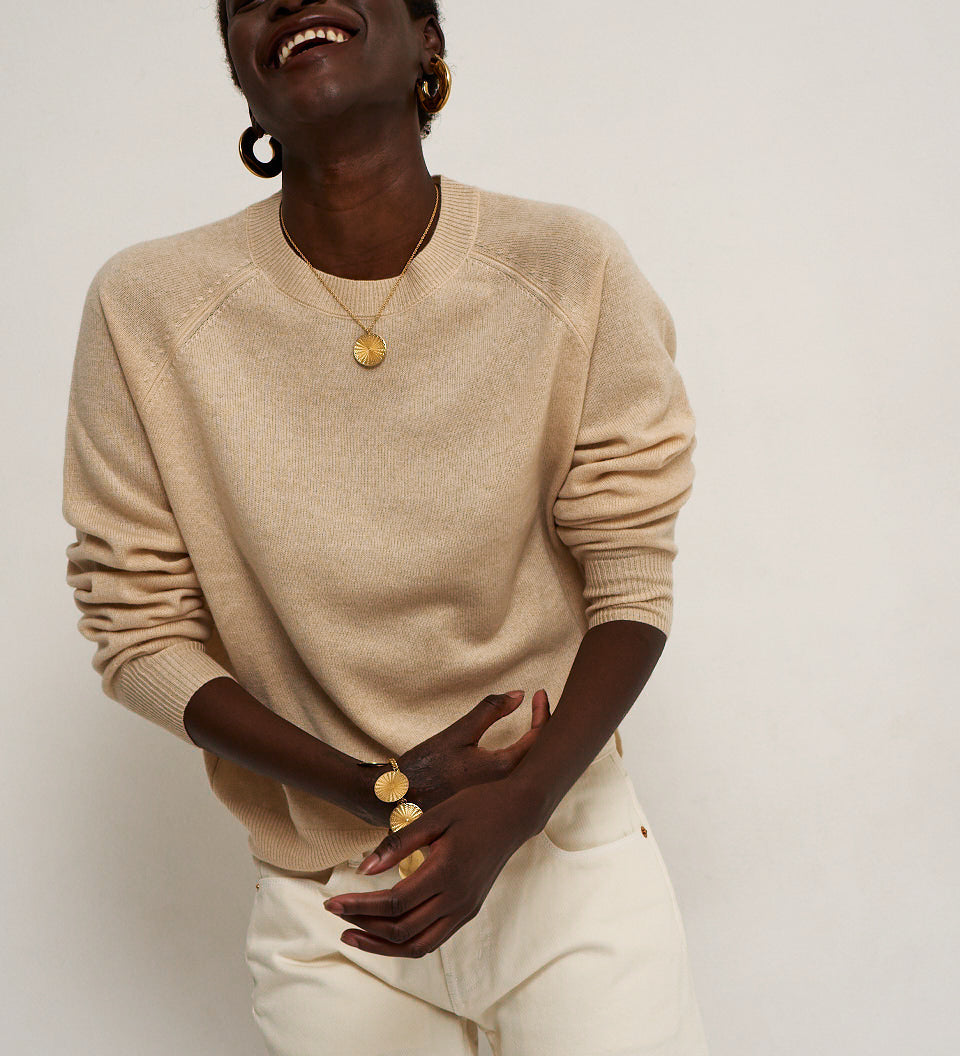 Jamie Haller - The Cashmere Crew in Creme