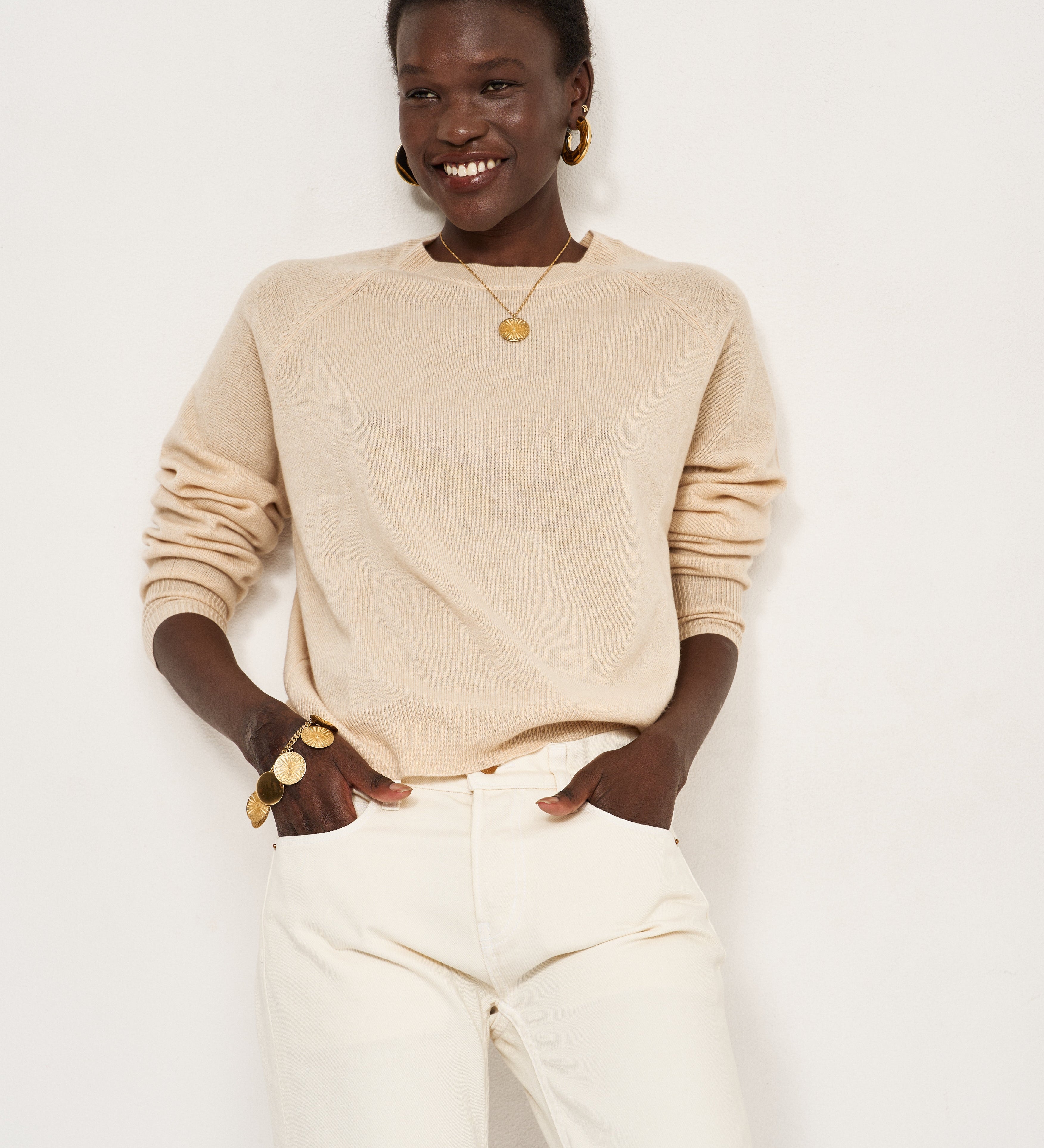Jamie Haller - The Cashmere Crew in Creme