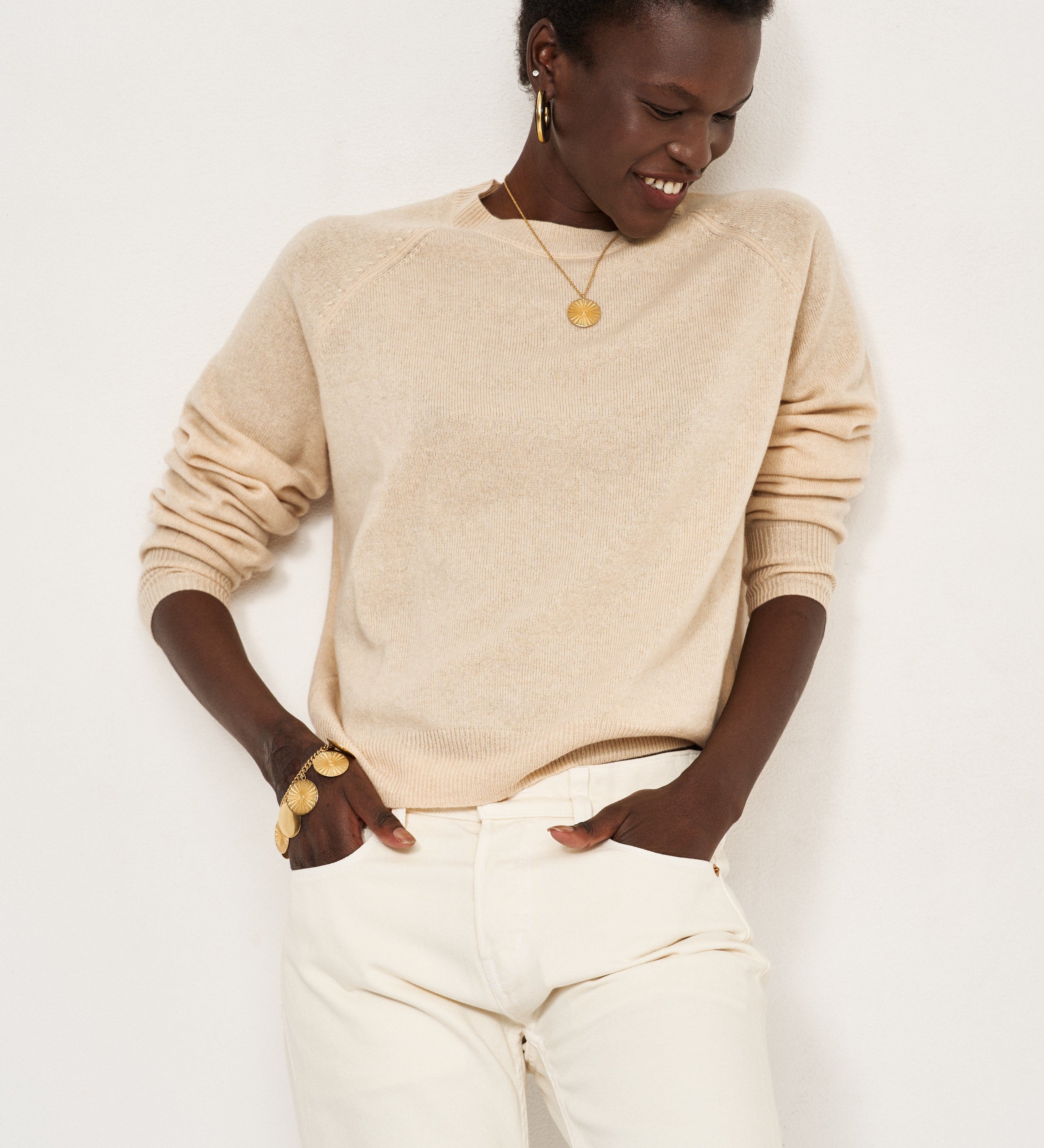 Jamie Haller - The Cashmere Crew in Creme