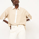 Jamie Haller - The Popover in Honey Stripe