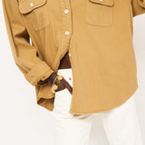 Jamie Haller - The Big Shirt in Tan