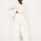 Jamie Haller - The Baggy Painter Crop in Ecru