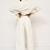 Jamie Haller - The Baggy Painter Crop in Ecru