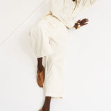 Jamie Haller - The Baggy Painter Crop in Ecru