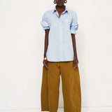 Jamie Haller - The Essential Shirt in Baby Blue Stripe