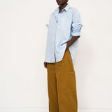 Jamie Haller - The Essential Shirt in Baby Blue Stripe