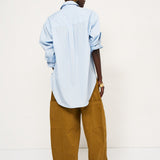 Jamie Haller - The Essential Shirt in Baby Blue Stripe