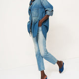 Jamie Haller - The Rose Platform in Denim