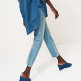Jamie Haller - The Rose Platform in Denim