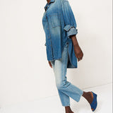 Jamie Haller - The Rose Platform in Denim