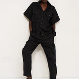 Jamie Haller - The Boxer Pant in Black