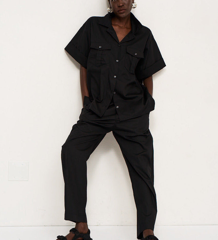 Jamie Haller - The Boxer Pant in Black