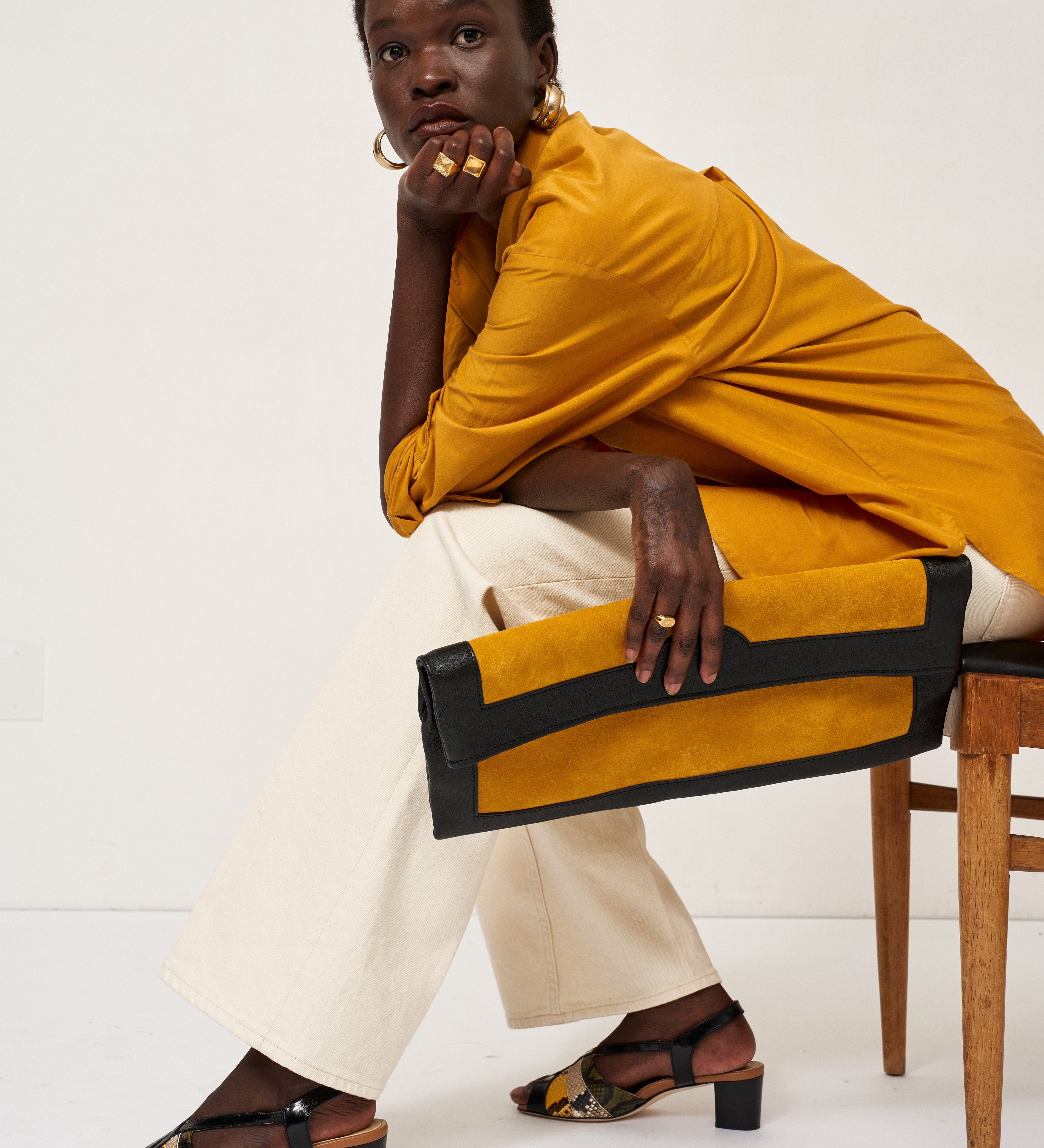 Jamie Haller - The Archive Heel in Citrus Snake