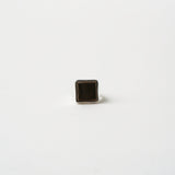 Jamie Haller - The Nina Flat Signet Ring in Smoky Quartz
