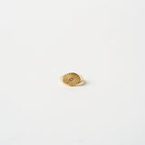 Jamie Haller - The Chaos Sunburst Oval Signet in Gold