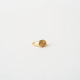 Jamie Haller - The Chaos Sunburst Oval Signet in Gold