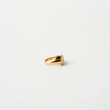 Jamie Haller - The Chaos Sunburst Oval Signet in Gold