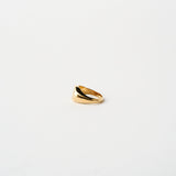 Jamie Haller - The Chaos Sunburst Oval Signet in Gold
