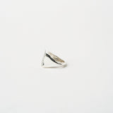 Jamie Haller - The Chaos Sunburst Square Signet in Sterling Silver