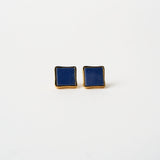 Jamie Haller - The Cufflink Stud Earring - Large In Blue Aventurine