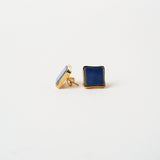 Jamie Haller - The Cufflink Stud Earring - Large In Blue Aventurine