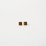 Jamie Haller - The Cufflink Stud Earring - Small in Tiger's Eye