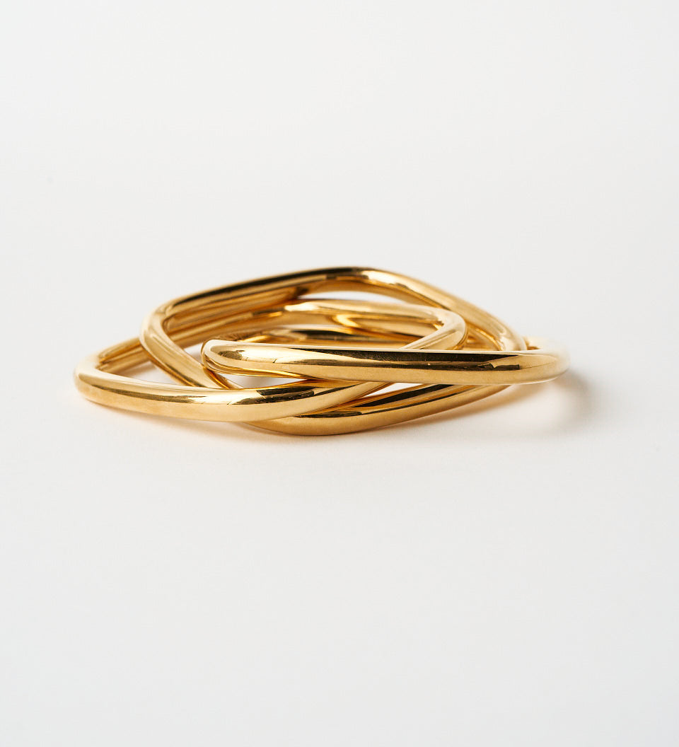 Jamie Haller - The Interlocking Bangle in Gold