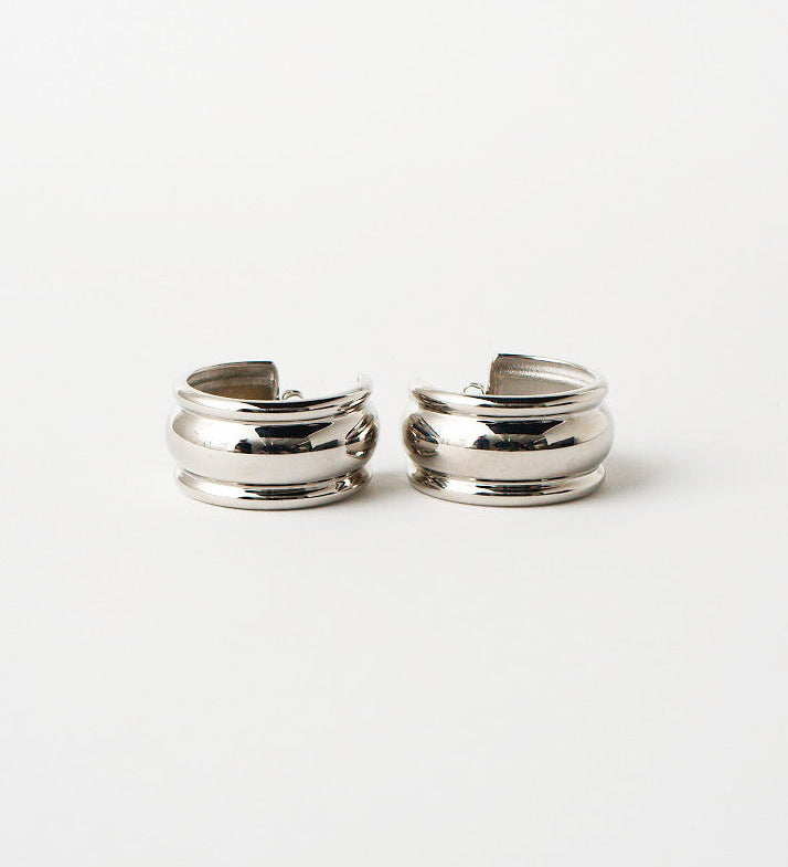 Jamie Haller - The Vera Hoop Earring in Sterling Silver