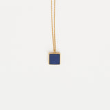 Jamie Haller - The Hilma Pendant Necklace in Blue Aventurine
