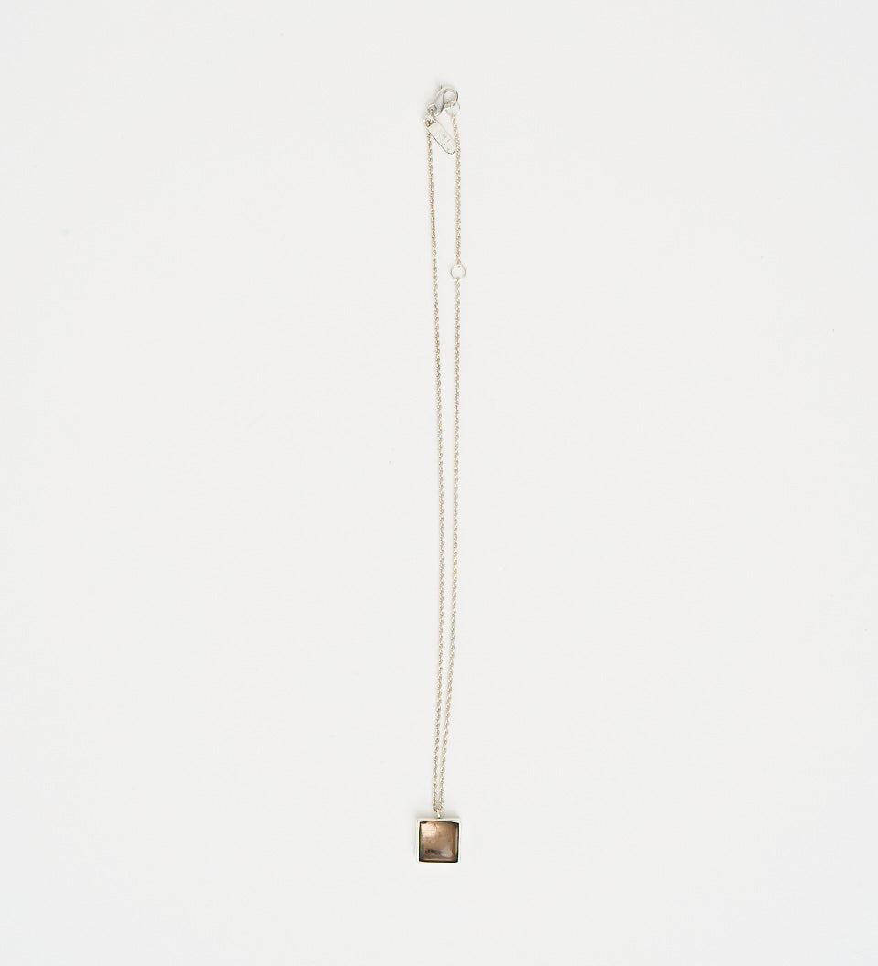 Jamie Haller - The Gemma Pendant Necklace in Smoky Quartz