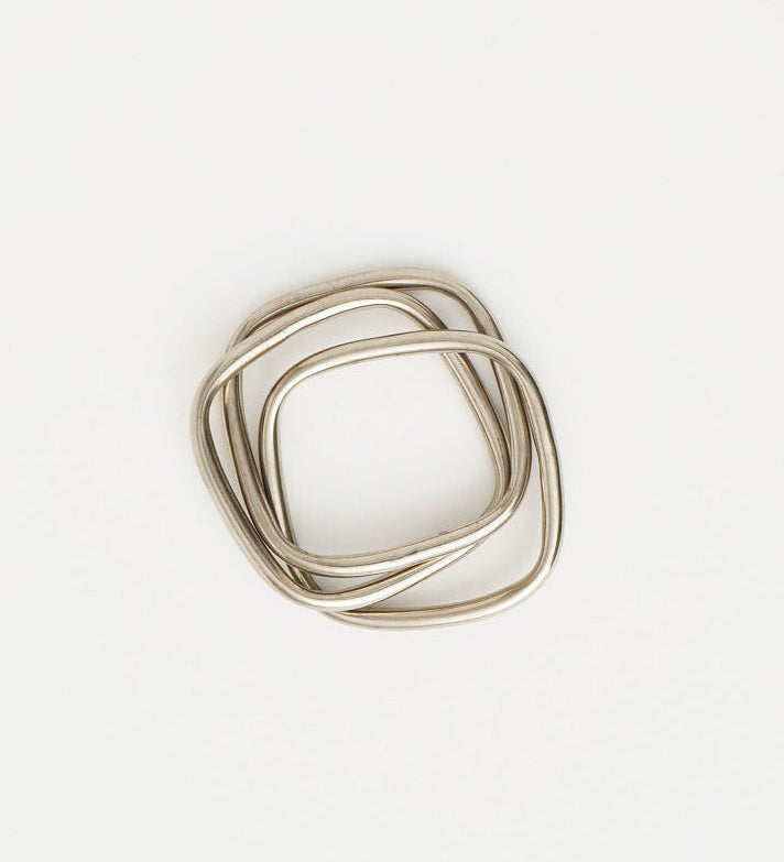 Jamie Haller - The Interlocking Bangle in Sterling Silver