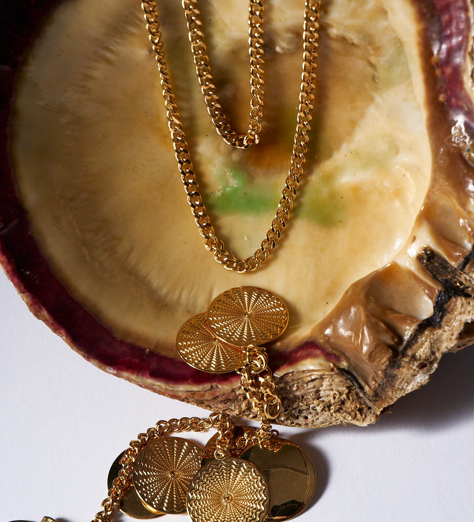 Jamie Haller - The Chaos Sunburst Charm Bracelet in Gold