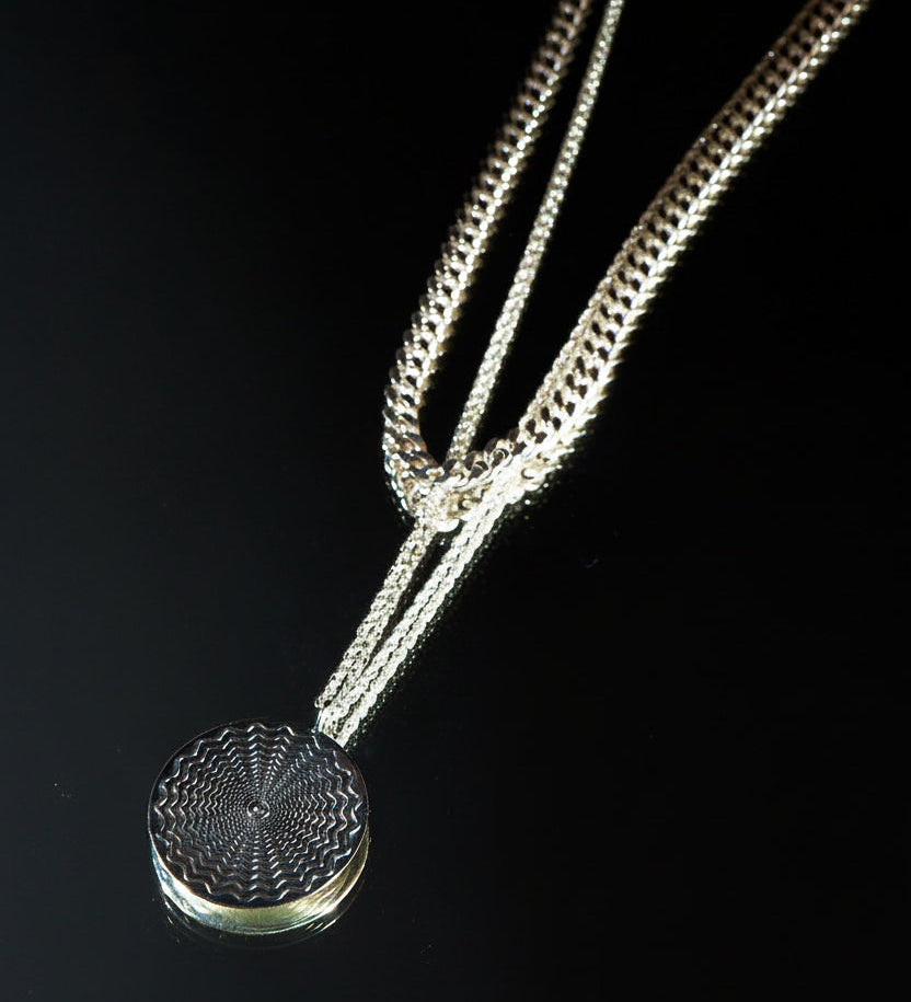 Jamie Haller - The Chaos Sunburst Necklace in Sterling Silver